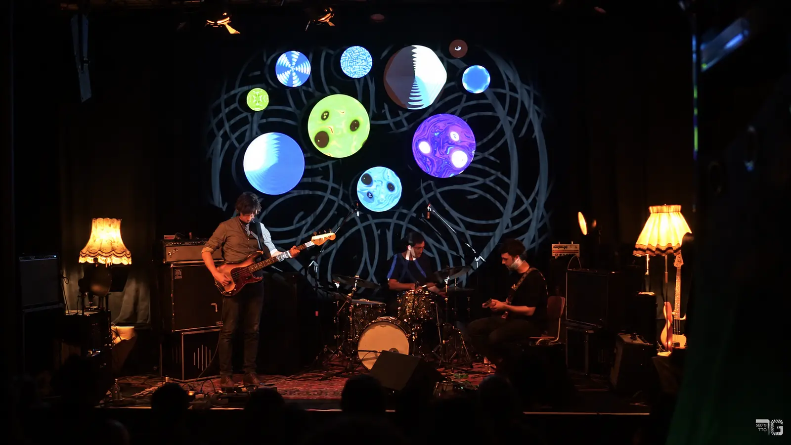 Multi-slice projection mapping for Schnellertollermeier at Jazzexzess Berlin