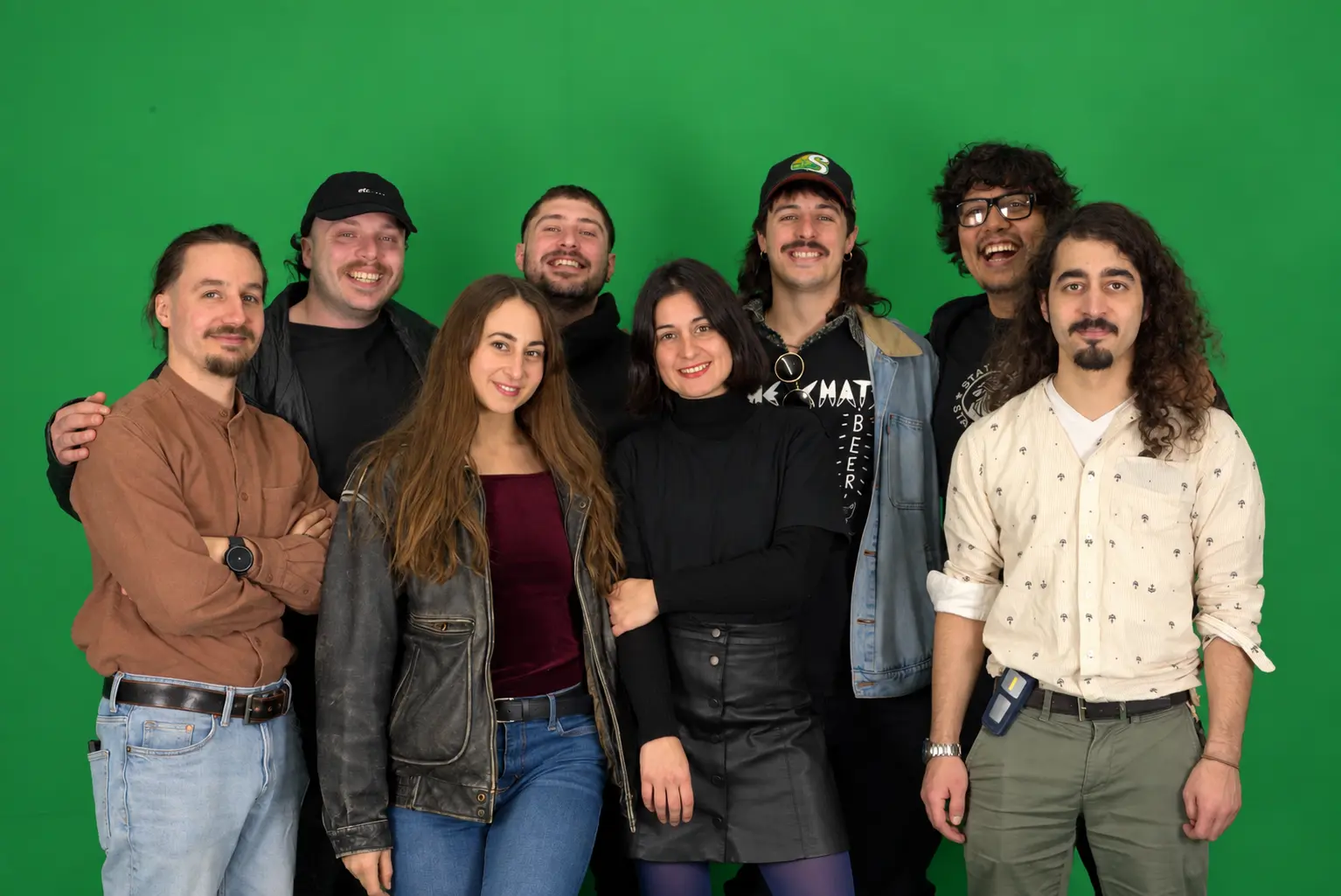 The Sector 7G team in their studio